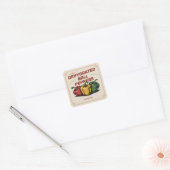 Antieke sticker voor uitgedroogde paprika's (Envelop)