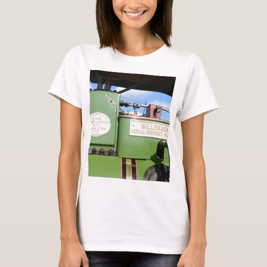 Antieke stoomwals t-shirt (Voorkant)