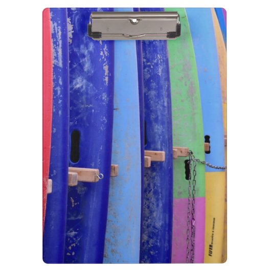 Antieke surfplanken klembord (Voorkant)