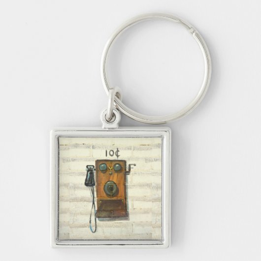 antieke telefoon sleutelhanger (Voorkant)
