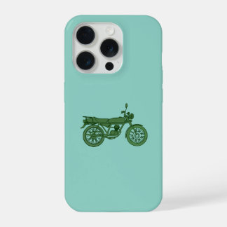 Antieke telefoonhoesje voor motorfietsen iPhone 15 pro case