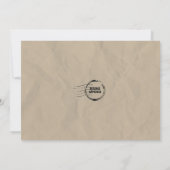 Antieke Telegram Kaart (Achterkant)