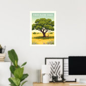 Antieke Thousand Oaks Californië Poster (Thuiskantoor)