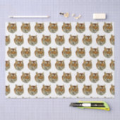 Antieke Tijgerkop Tissuepapier (Craft)