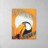 Antieke Toekan Canvas Afdruk (Voorkant)
