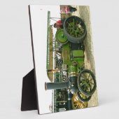 antieke tractor fotoplaat (Zijkant)