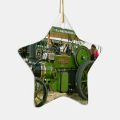 antieke tractor keramisch ornament (Rechts)