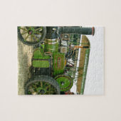 antieke tractor legpuzzel (Horizontaal)