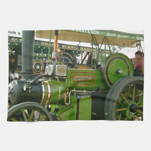 antieke tractor theedoek (Horizontaal)
