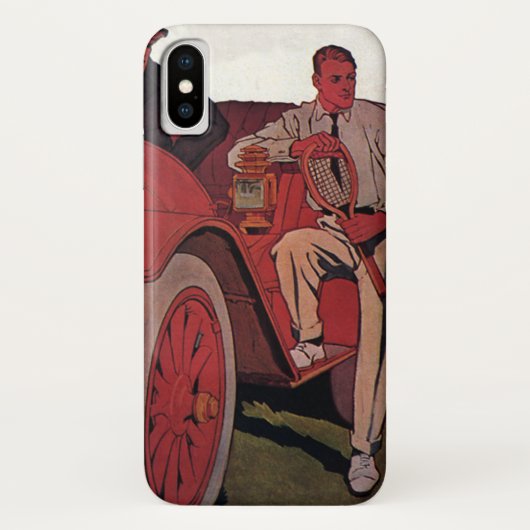 Antieke transportmannen Oude omgebouwde auto Case-Mate iPhone Case (Achterkant)