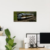 Antieke Trein Poster (Thuiskantoor)