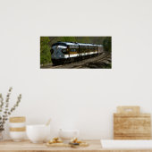 Antieke Trein Poster (Keuken)