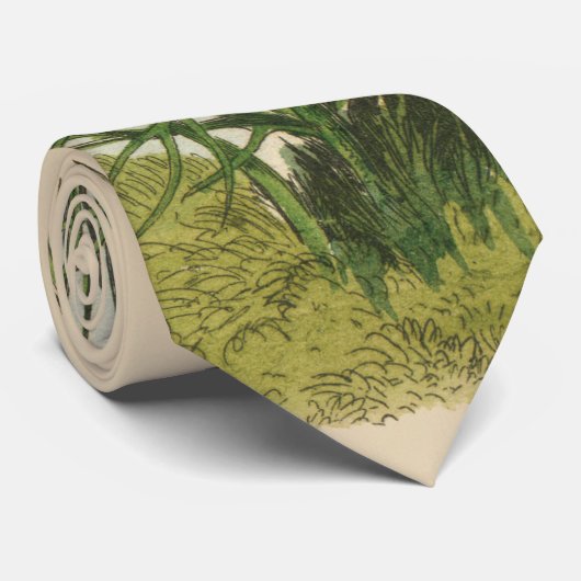 Antieke tuininsecten, vlinders, rupsen stropdas (Opgerold)