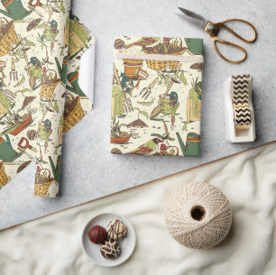 Antieke Tuinman Cadeaupapier