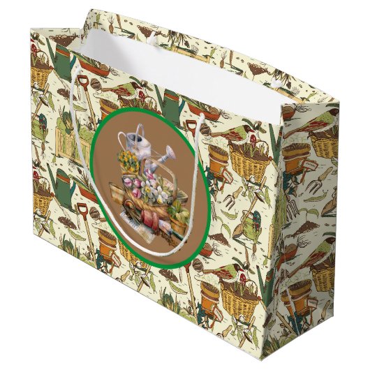 Antieke Tuinman Groot Cadeauzakje (Achterkant Gekanteld)