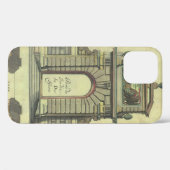 Antieke tuinpoortboog, renaissance-architectuur Case-Mate iPhone case (Achterkant (horizontaal))