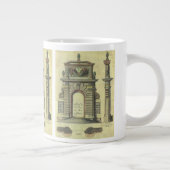 Antieke tuinpoortboog, Renaissance-architectuur Grote Koffiekop (Rechts)