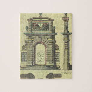 Antieke Tuinpoortboog, Renaissance Architectuur Legpuzzel