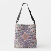 Antieke Turkse Tapijten Kilim Crossbody Tas (Achterkant)