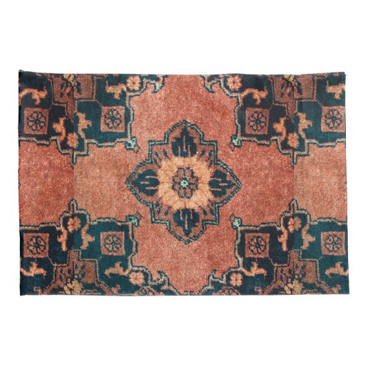 Antieke unieke Perzische Kilim vloerkleed Kussensloop (Achterkant-Rechts)