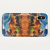 Antieke USA Alaska mannetjes eland Case-Mate iPhone Case (Achterkant (horizontaal))