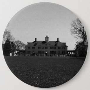 Antieke USA Mount Vernon George Washington huis Ronde Button 6,0 Cm