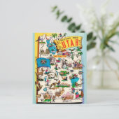 Antieke Utah kaart (Staand voorkant)