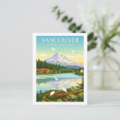 Antieke Vancouver Washington Briefkaart (Staand voorkant)