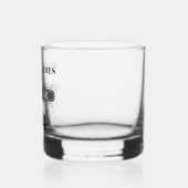 Antieke Verjaardag Whisky Glas (Links)