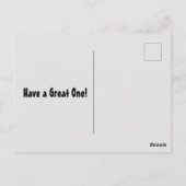 Antieke verjaardagsgroet ansichtkaart briefkaart (Achterkant)