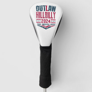 Antieke verkiezingen Outlaw Hillbilly Amerikaanse Golfheadcover