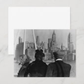 Antieke verlovingsontwerpen aankondiging (Voorkant / Achterkant)