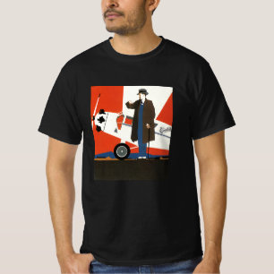 Antieke Vervoer, Schroefvliegtuig en Piloot T-shirt