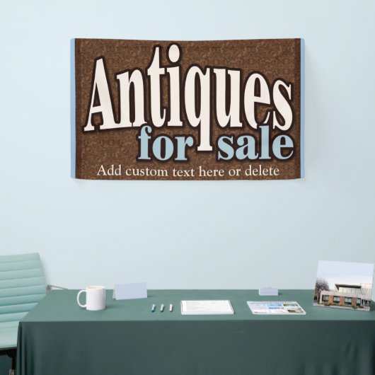 Antieke.Verzamelobjecten. Te Koop Teken Spandoek (Beurs)