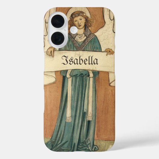 Antieke Victoriaanse engel van William Morris Case-Mate iPhone Case (Achterkant)