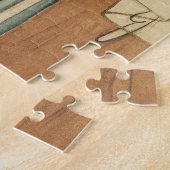 Antieke Victoriaanse engel van William Morris Legpuzzel (Zijkant)