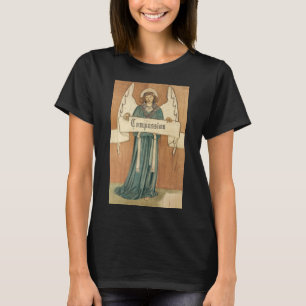 Antieke Victoriaanse engel van William Morris T-shirt
