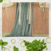 Antieke Victoriaanse engel van William Morris Theedoek (Gevouwen)