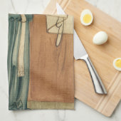 Antieke Victoriaanse engel van William Morris Theedoek (Quarter Fold)