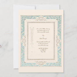 Antieke Victoriaanse Tijdperk Walter Crane Rand Tr Kaart