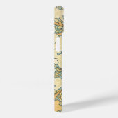 Antieke Victoriaanse William Morris bloem blad pla Case-Mate iPhone Case (Achterkant / Rechts)