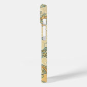 Antieke Victoriaanse William Morris bloem blad pla Case-Mate iPhone Case (Achterkant / Links)