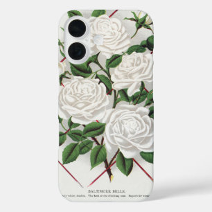 Antieke Victoriaanse Witte Klimroos Tuin iPhone 16 Hoesje
