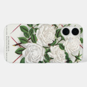 Antieke Victoriaanse Witte Klimroos Tuin Case-Mate iPhone Case (Achterkant (horizontaal))