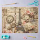 Antieke vintage geschiedenis  tissuepapier (Craft)