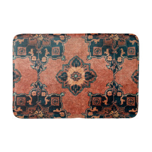 Antieke Vintage Oriëntaalse Terracotta Perzische T Badmat