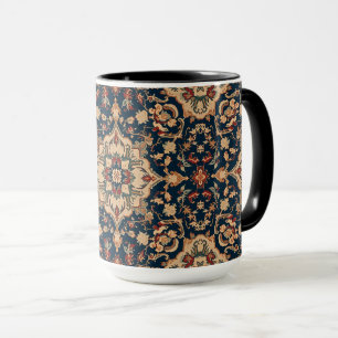 Antieke Vintage Perzische Oosterse Turkse Patroon Mok