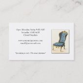 Antieke Visitekaartje (Achterkant)