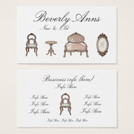 Antieke Visitekaartje