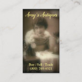 Antieke Visitekaartjes opslaan (Voorkant)